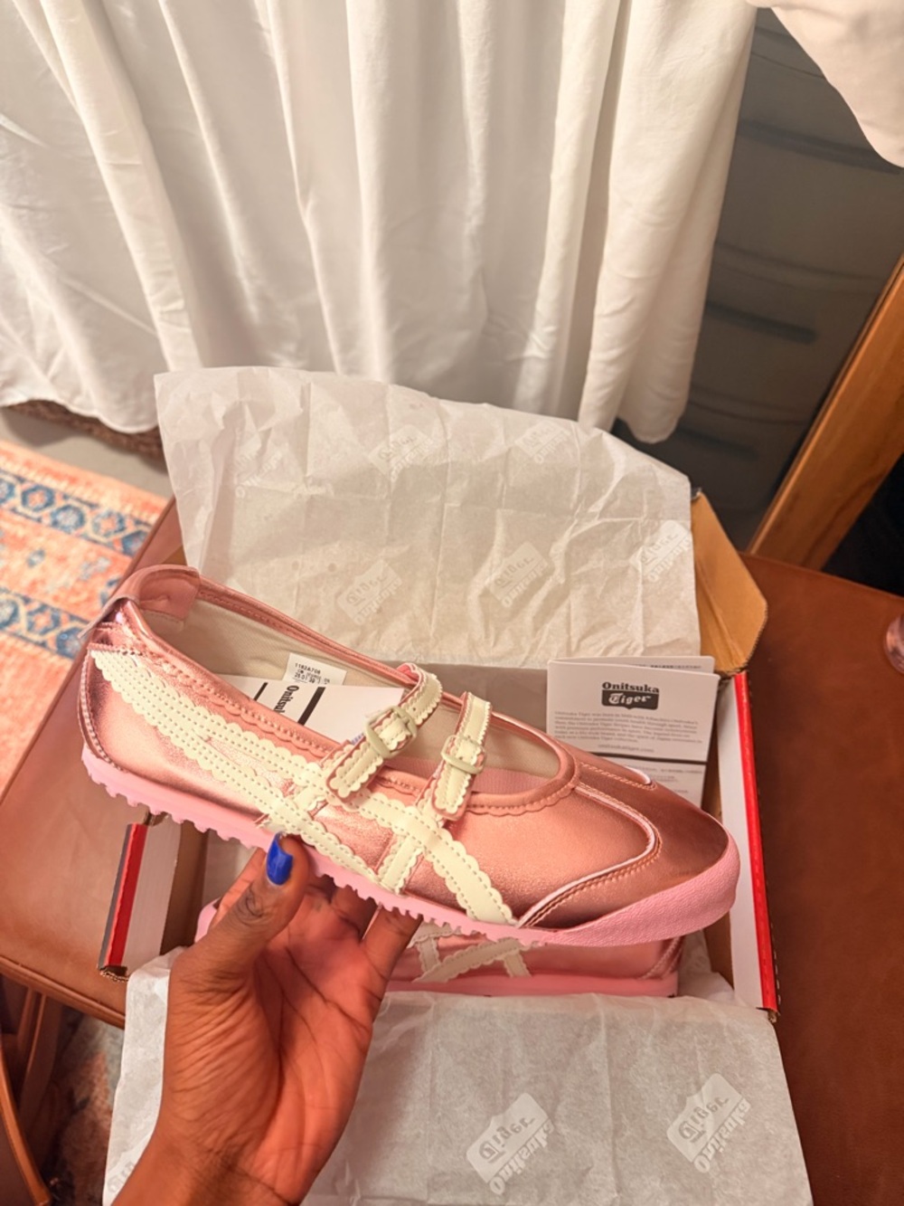 Pink Onitsuka Mexico tiger 66